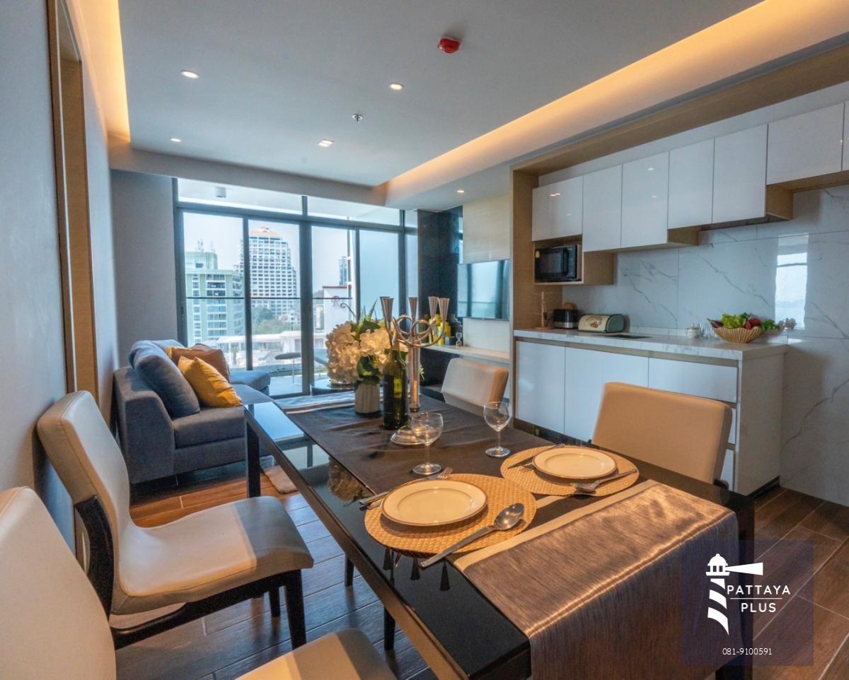 ขายคอนโด 2bed, 2bath, 67.18sqm., เบเวอร์ลี่ เม้าน์เท่น เบย์, เขาพระตำหนัก