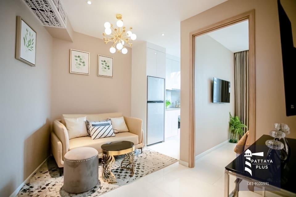 ขายคอนโด 1Bed, 1Bath, 46.50sqm., โคปาคาบาน่า บีช จอมเทียน