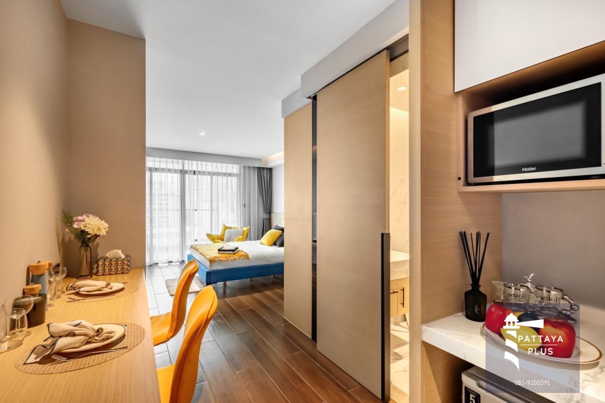 ขายคอนโด Studio EX, 36sqm., เบเวอร์ลี่ เม้าน์เท่น เบย์, เขาพระตำหนัก