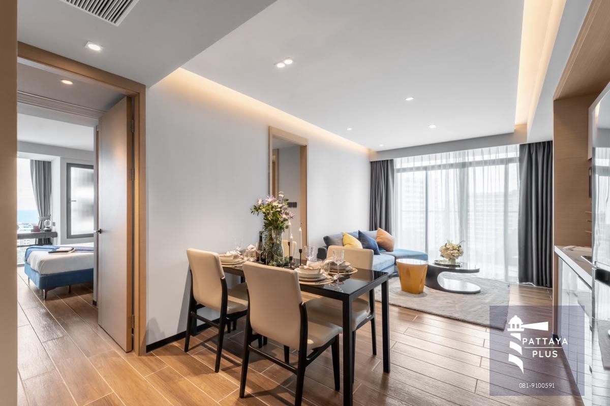 ขายคอนโด 2bed, 2bath, 67.18sqm., เบเวอร์ลี่ เม้าน์เท่น เบย์, เขาพระตำหนัก